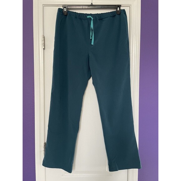 FIGS Pisco Basic Scrub Pants Caribbean Blue FM4500 Size XL X-Large - Picture 1 of 11